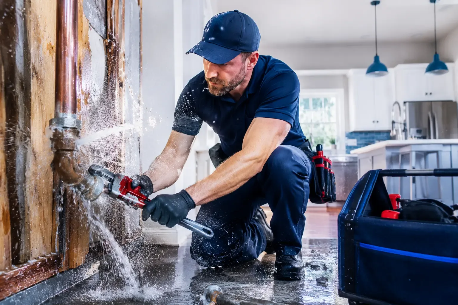 Local emergency pipe repair professionals in Middle Point, OH